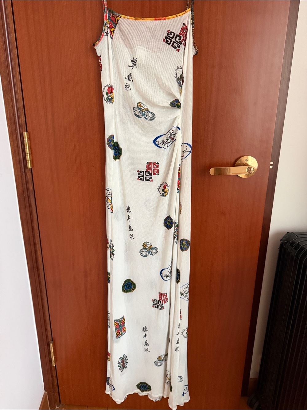 Vivienne Tam RARE y2k mesh Mah Jong dress